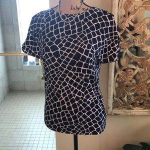 Michael Kors snake print shirt